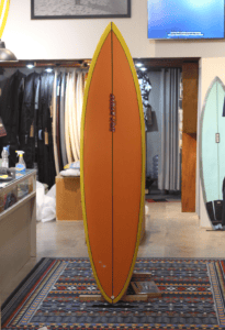 7'4 HOT STUFF ORANGE YELLOW