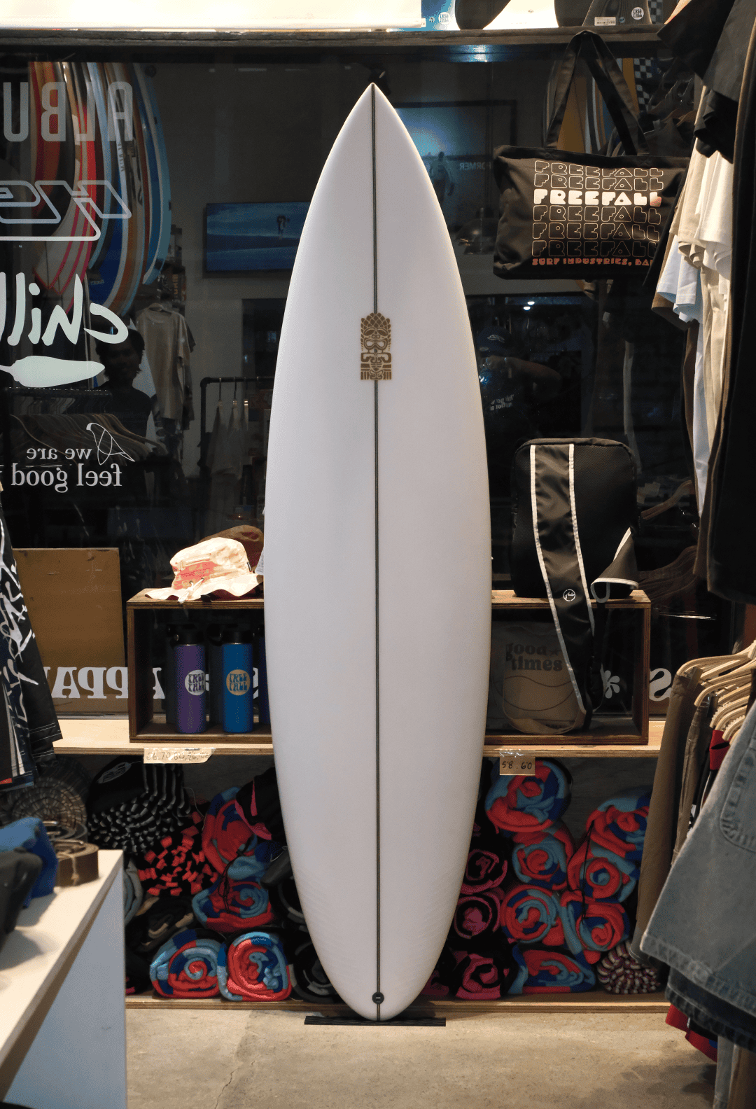 7’0 AKILA AIPA CLEAR ROUND PIN 3 FIN